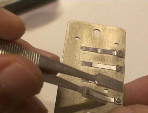 ハーモニカ　修理工具セット