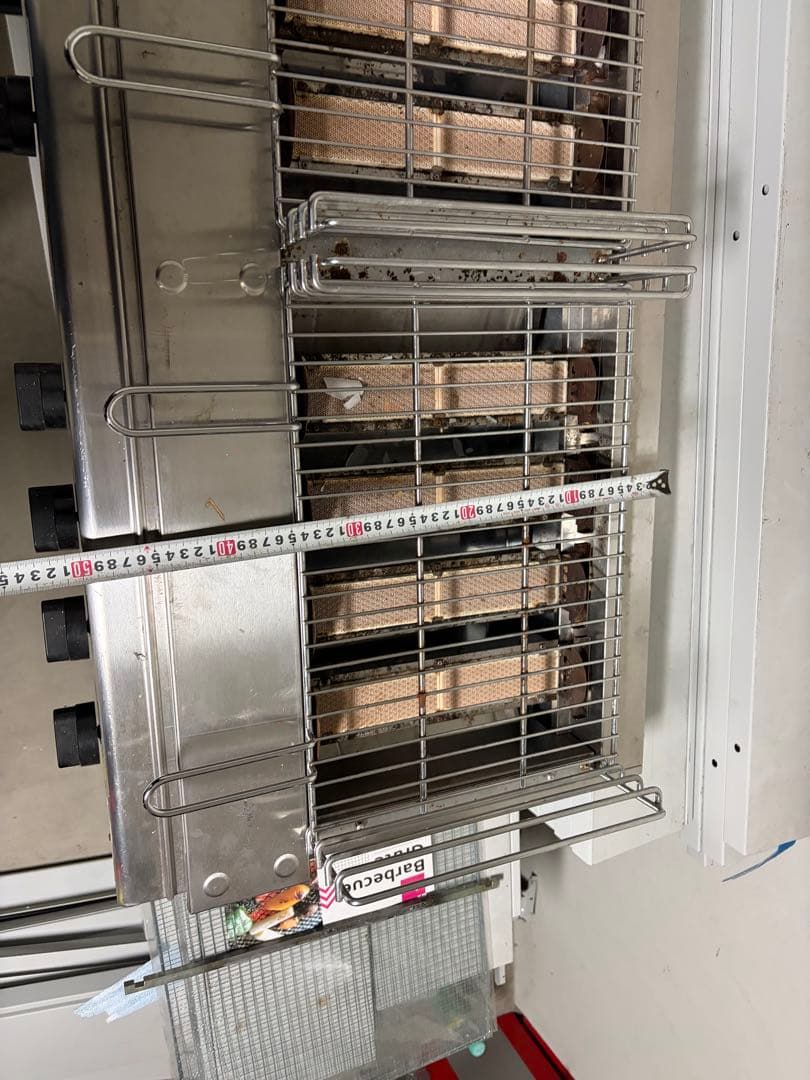 tanico 大型5バーナーグリル 焼き網付き