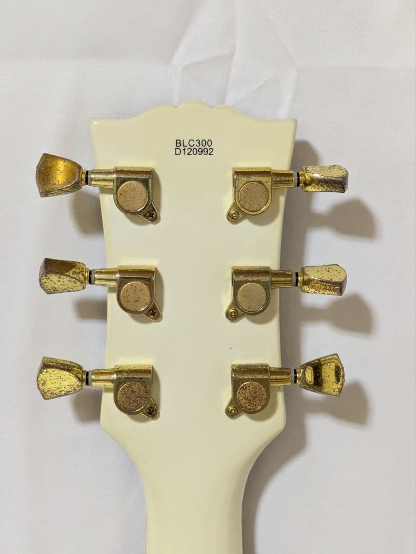 レスポール エレキギター ホワイト Busker's BLC300