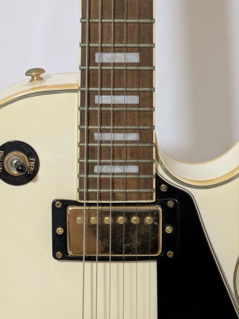 レスポール エレキギター ホワイト Busker's BLC300