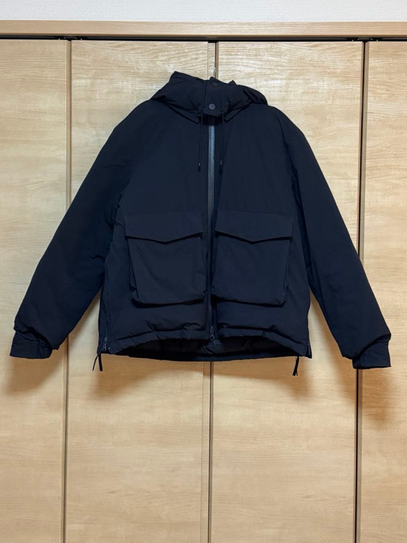 20 PGG パーリーゲイツ　フード付きダウン　ブラック