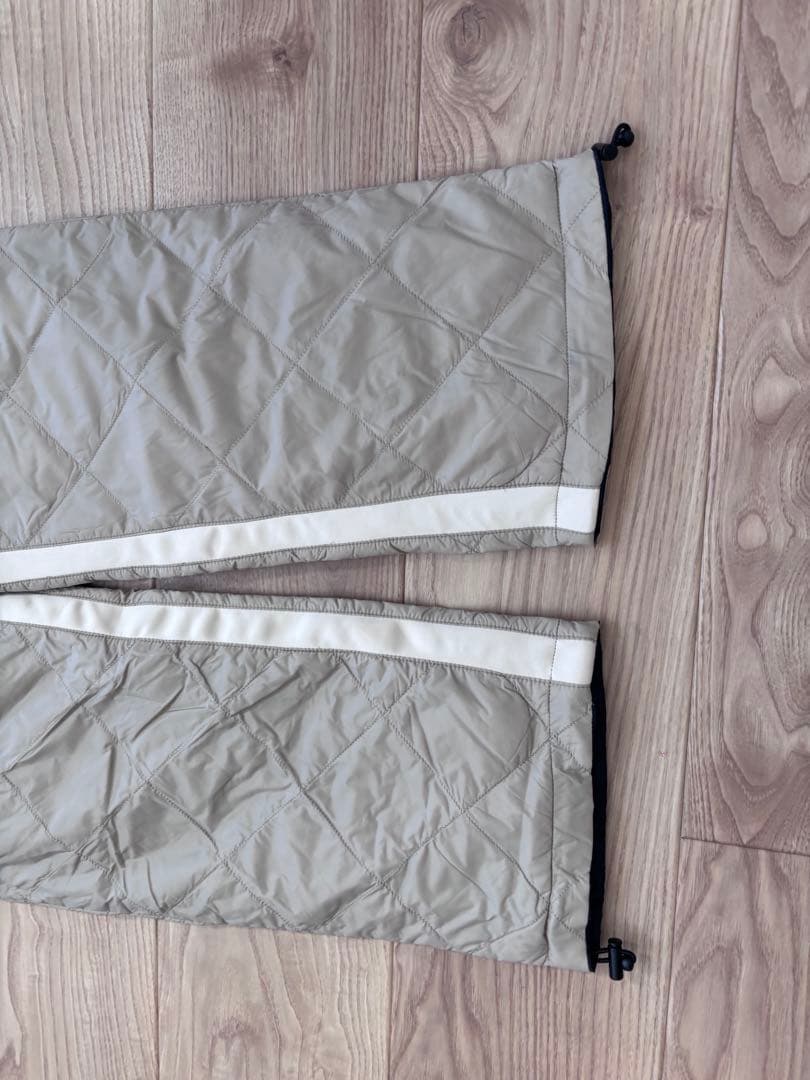 ビームスゴルフ　TAION コラボ　リバーシブル ダウンパンツ　L