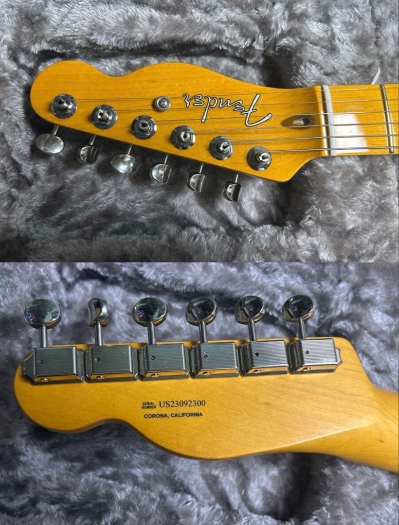 （新品同様）Fender Britt Danielテレキャスター USAケース付