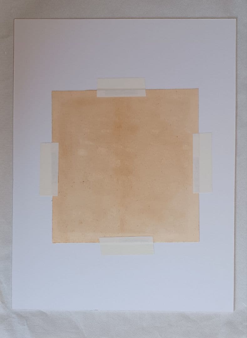 【希少・真作】串田孫一　水彩・鉛筆（紙）