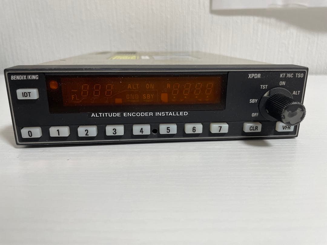 BENDIX/KING KT 76C TSO トランスポンダ 航空計器