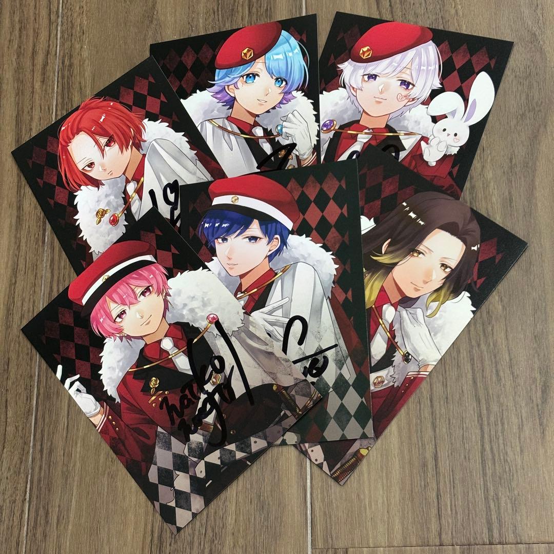 いれいす ライブ入場特典 全6枚セット RAID OF DICE ポストカード