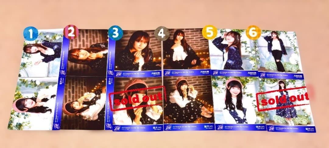 ナナニジ　22/7 Star Travelers　ブロマイド　バラ売り