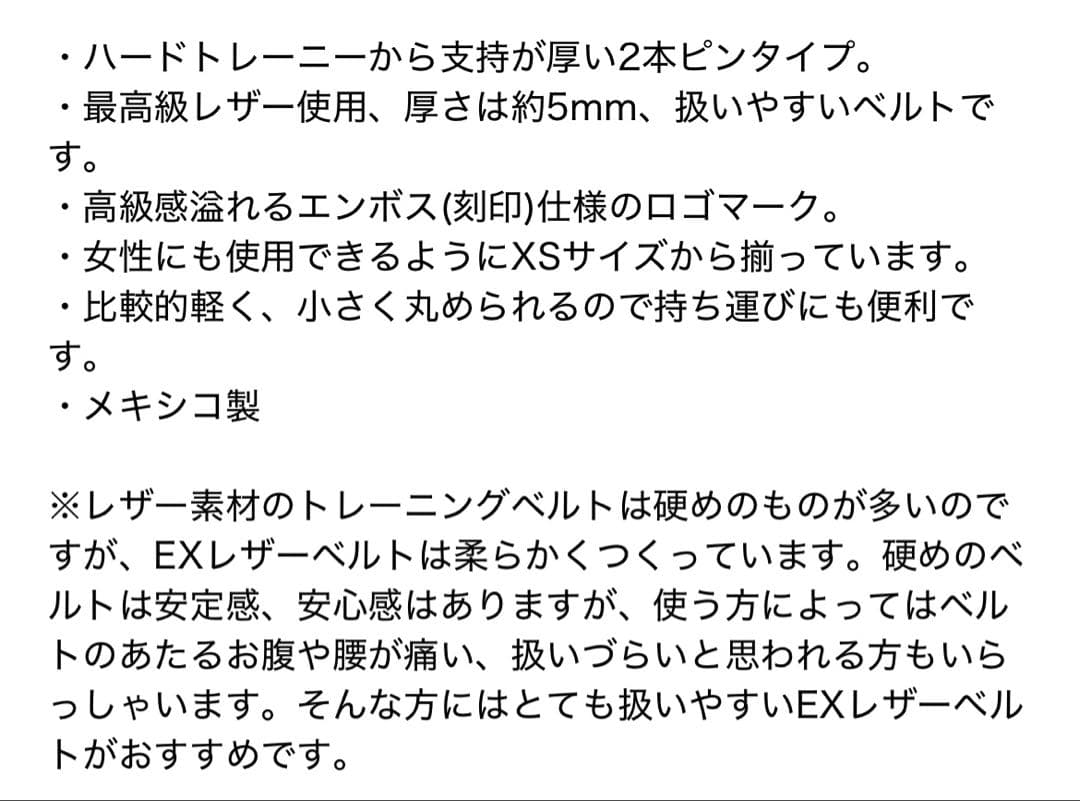 きゃりーあうと様GOLD'S GYM ゴールドジム　EXレザーパワーベルト S