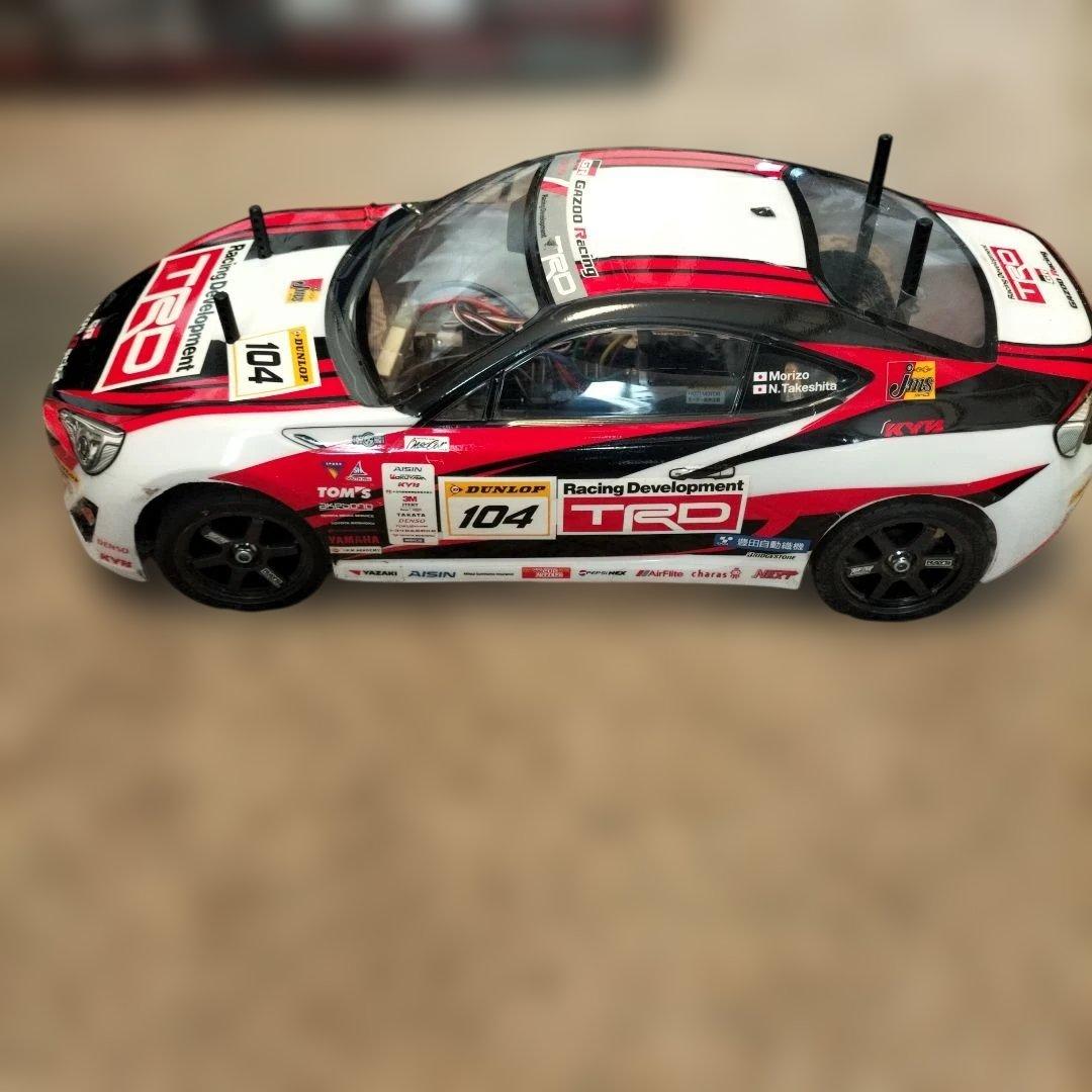 ら*す様 【ジャンク】タミヤ ラジコン TT-02 シャーシ TRD 86