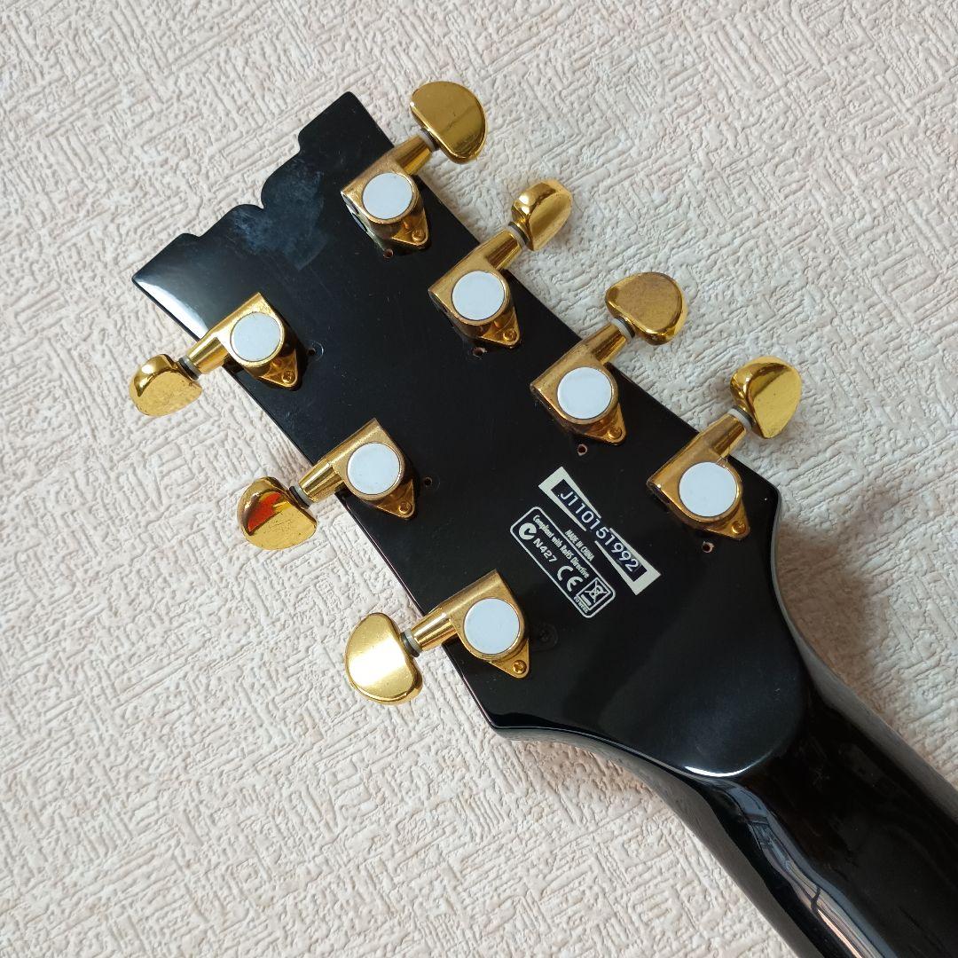 7弦ギター Ibanez ARZ307 ゴールドパーツ 改造多数