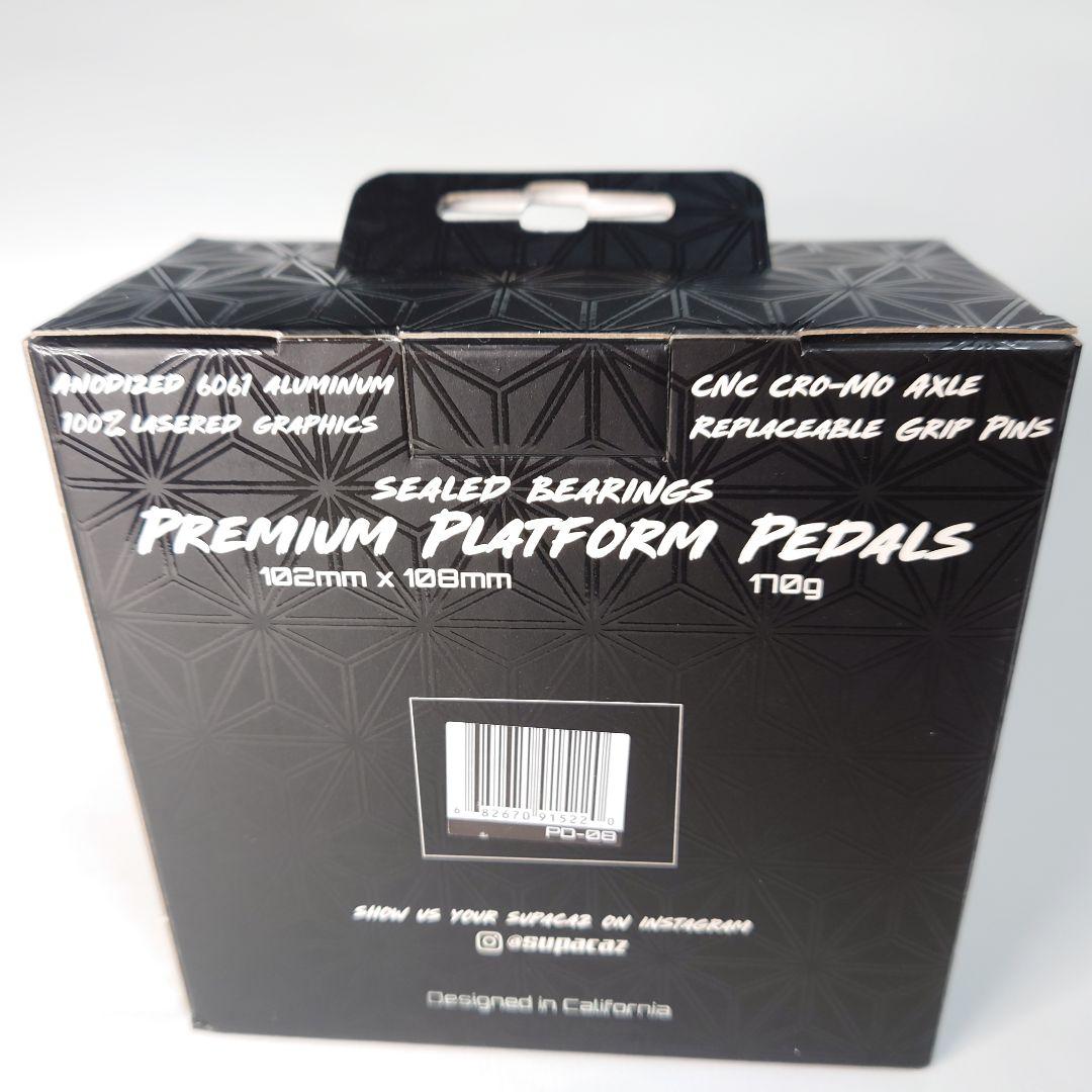 新品未開封 スパカズ ePEDALS オイルスリック フラットペダル