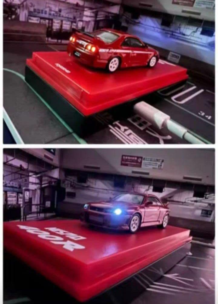 京商1/64【NISMO400R　MOTN SYSTEM】RED　海外ストア限定