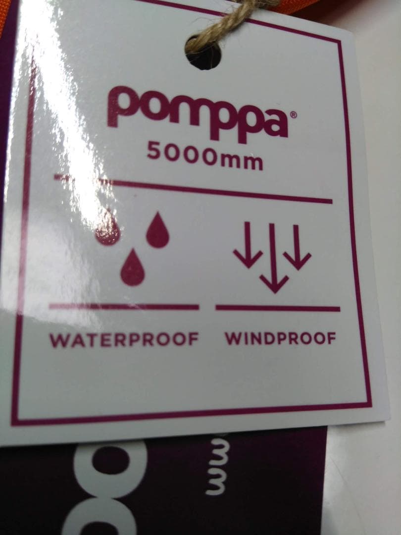 レインコート【Perus Pomppa】フィランドMade in EU。