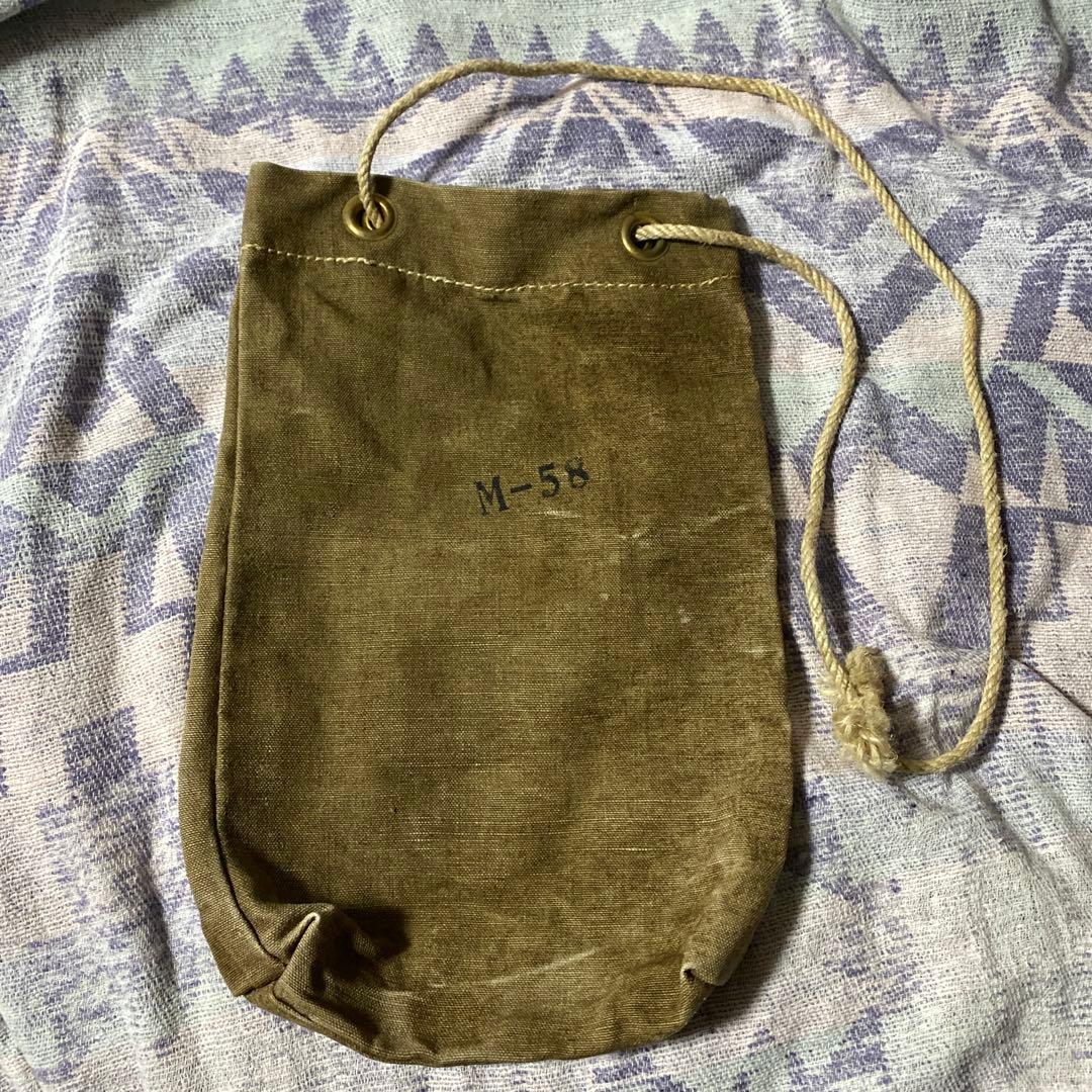 ビンテージM-58 キャンバスバッグ オリーブドラブ
