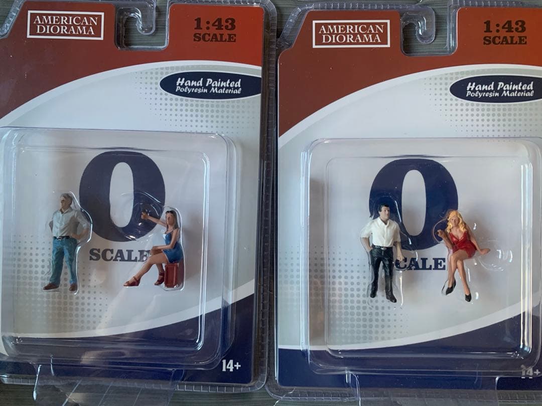 【超お得】アメリカンジオラマ フィギュア 1/64及び1/43の6点セット②