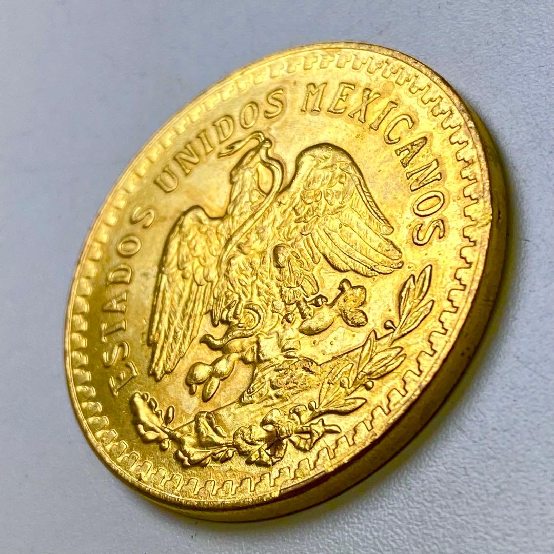 古銭　メキシコ　勝利の女神　５０ペソ　１８２１／１９２１　詳細不明