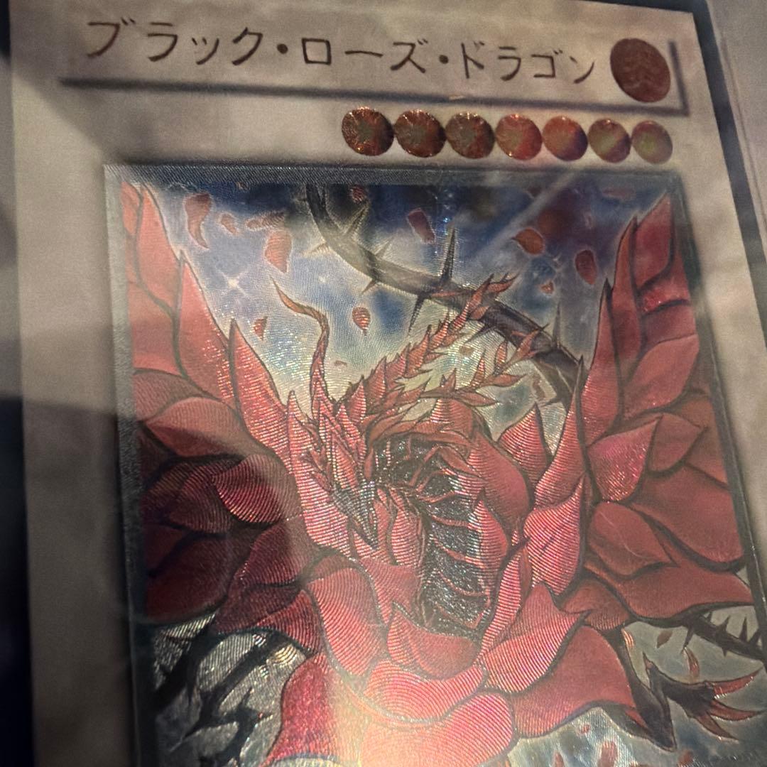 ブラックローズドラゴン　レリーフ　PSA10