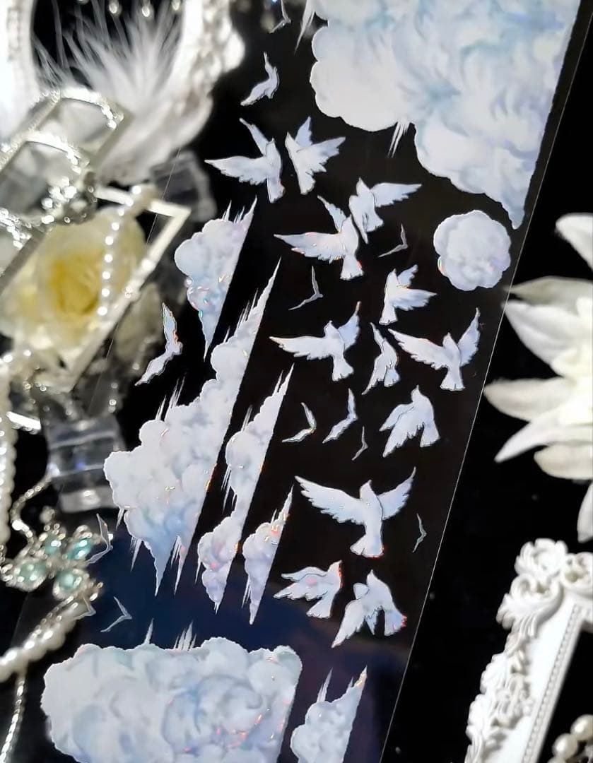 海外マスキングテープ巻売り 云遊浮遊 装飾マスキングテープ人物マステ