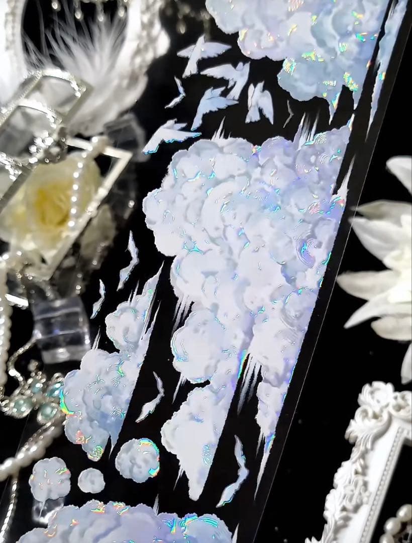 海外マスキングテープ巻売り 云遊浮遊 装飾マスキングテープ人物マステ