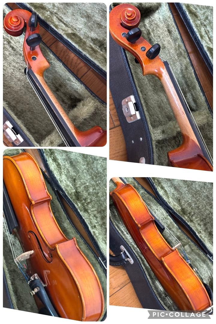 【替え弦付き】スズキ　バイオリン　No.200 1/2 1998年