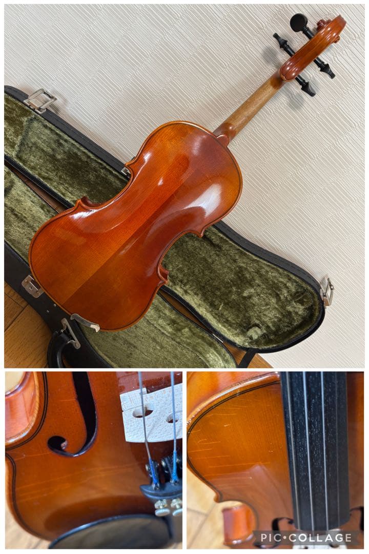 【替え弦付き】スズキ　バイオリン　No.200 1/2 1998年