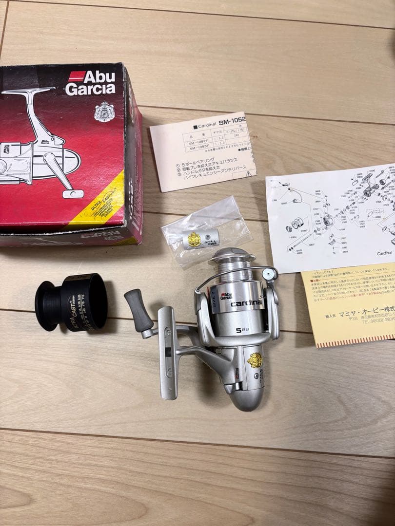 Abu Garcia アブガルシア カーディナル スピニングリール