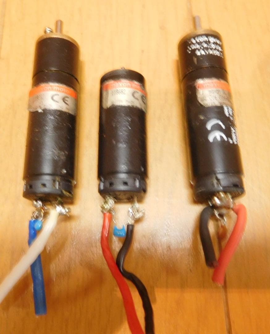 DCモーター maxon ギヤ付きとその他　中古品3個まとめ売り