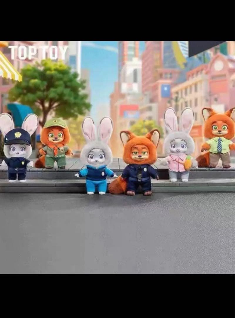 TOPTOY ズートピア GROWTH JOURNEY コーンプリート　6種類