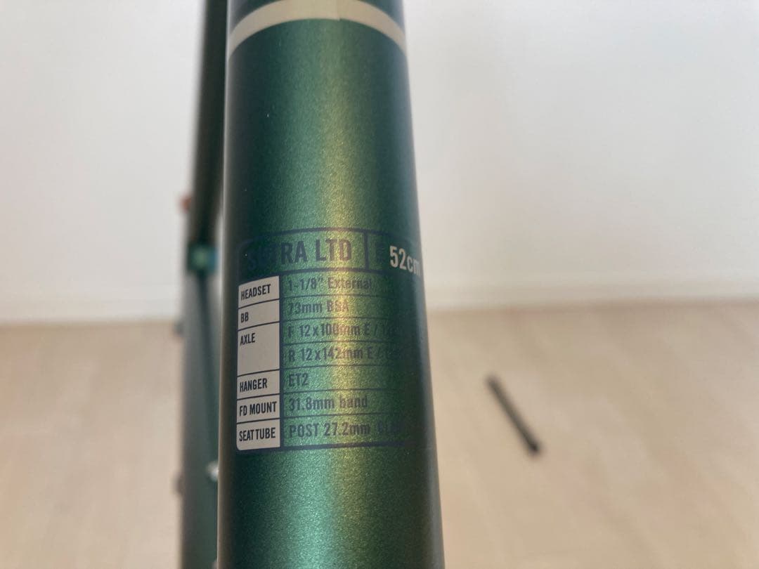 Kona sutra LTD 52 フレーム WolfToothヘッドセット付き