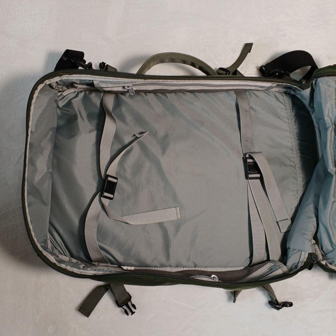 mont-bell モンベル　3WAYバッグパック　大容量　オリーブ