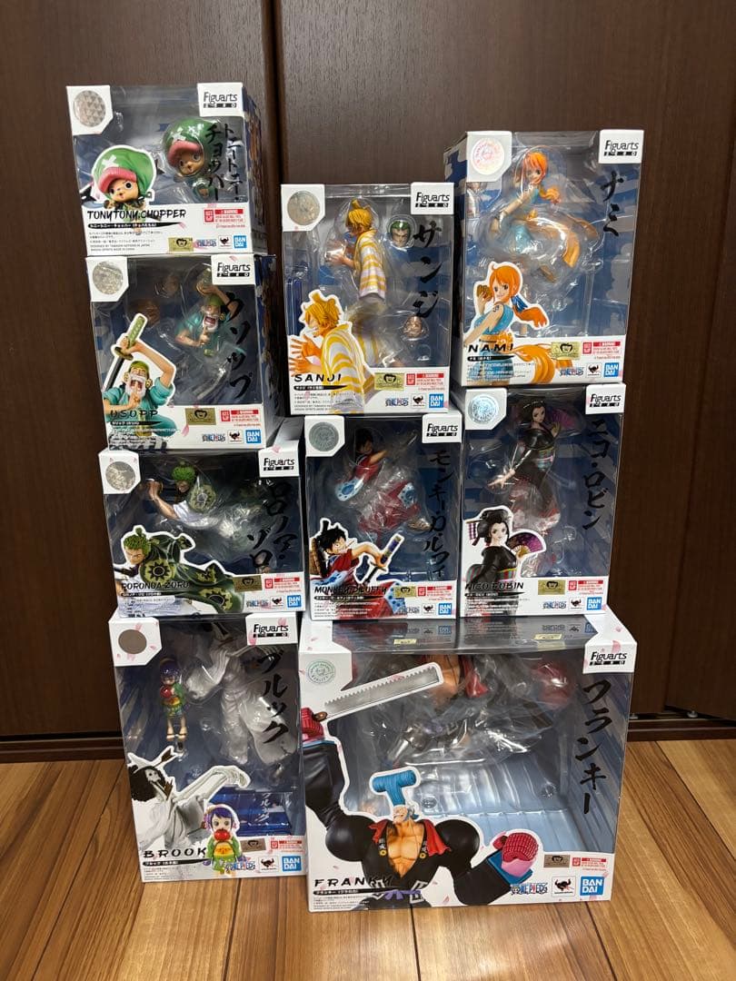 フィギュアーツZERO ワンピース ワノ国 麦わらの一味 +お玉 全9種セット