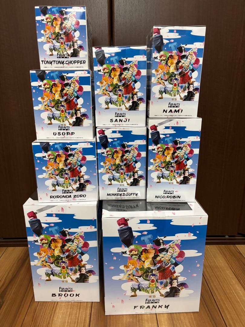 フィギュアーツZERO ワンピース ワノ国 麦わらの一味 +お玉 全9種セット