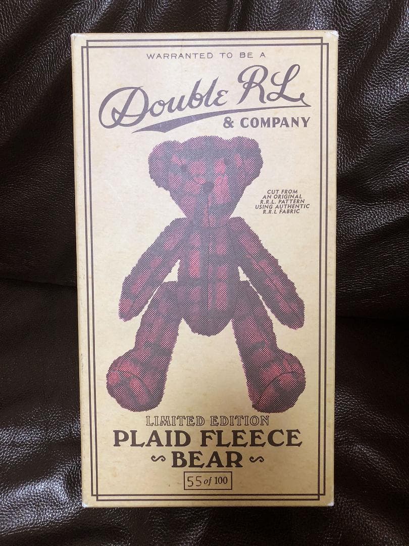 新品　RRL LIMITED FLEECE BEAR　ダブルアールエル　限定ベア