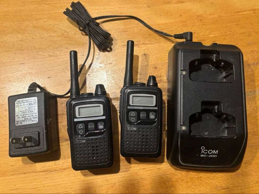 ICOM/アイコム/トランシーバー/IC-4300/2台セット/充電器付き