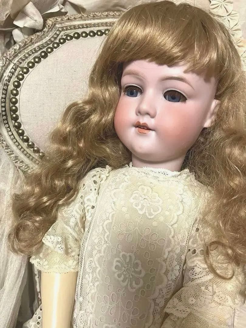 アンティーク　ドール　ビスクドール　スリープ