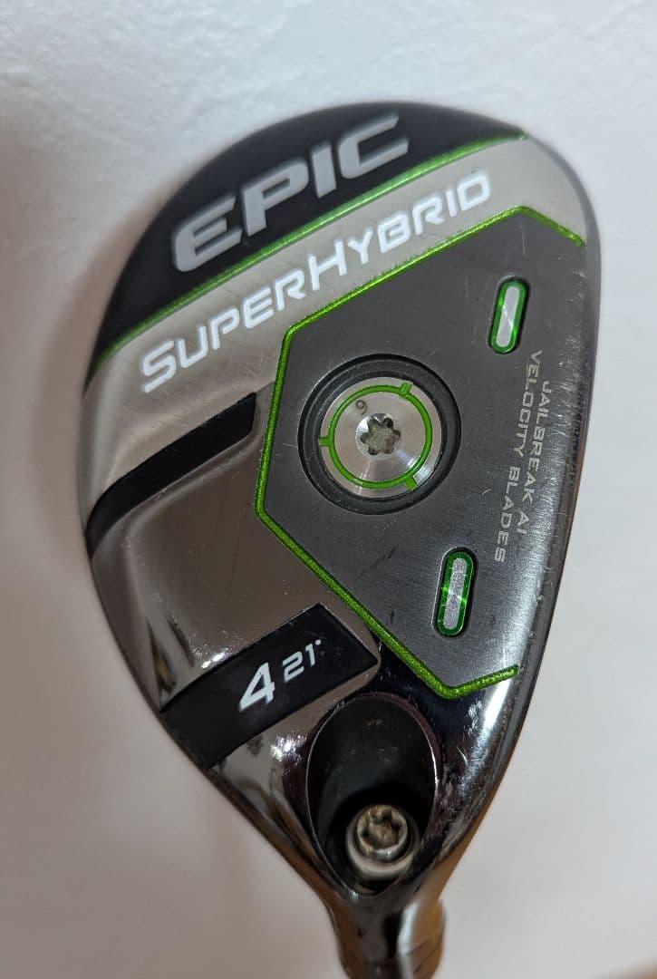 熊谷 EPIC SUPER HYBRID 4番 21° tour ad