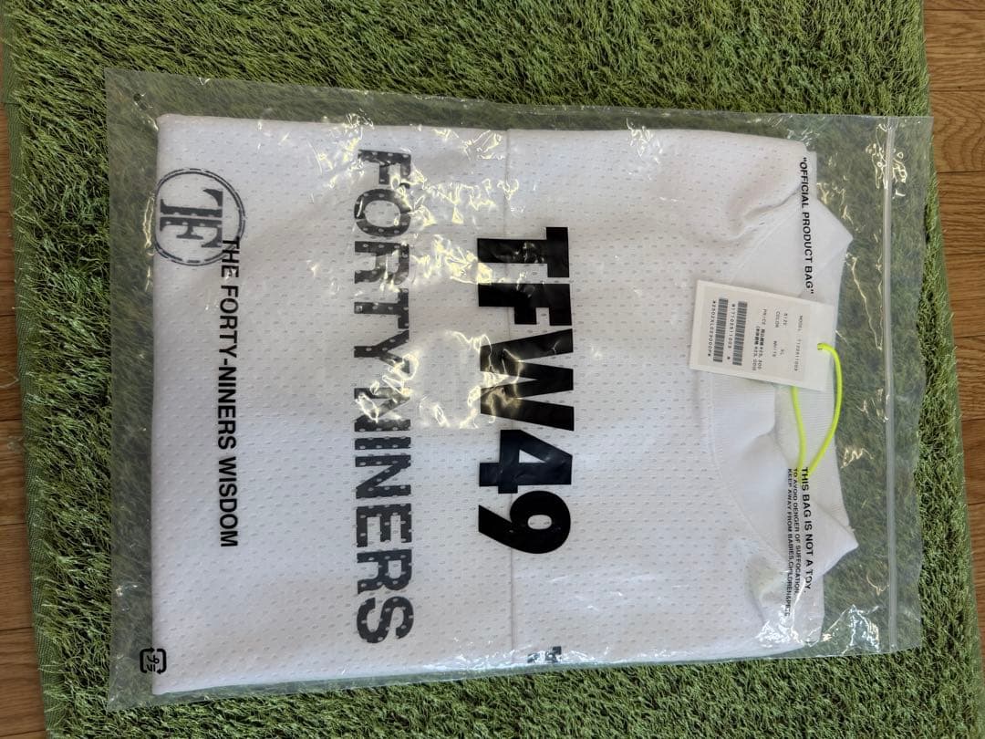 新品正規品TFW49/XL】吸汗速乾ドライ素材半袖モックネックシャツ高機能高品質