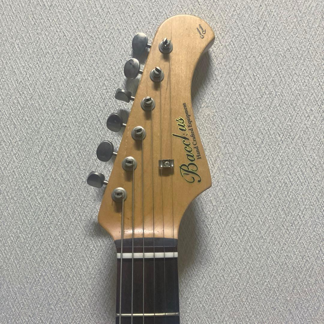 Bacchus エレキギター ストラップ ケース付き