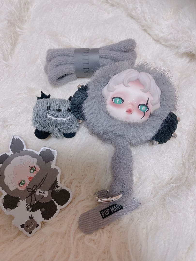 SKULLPANDAスマホストラップセット売り