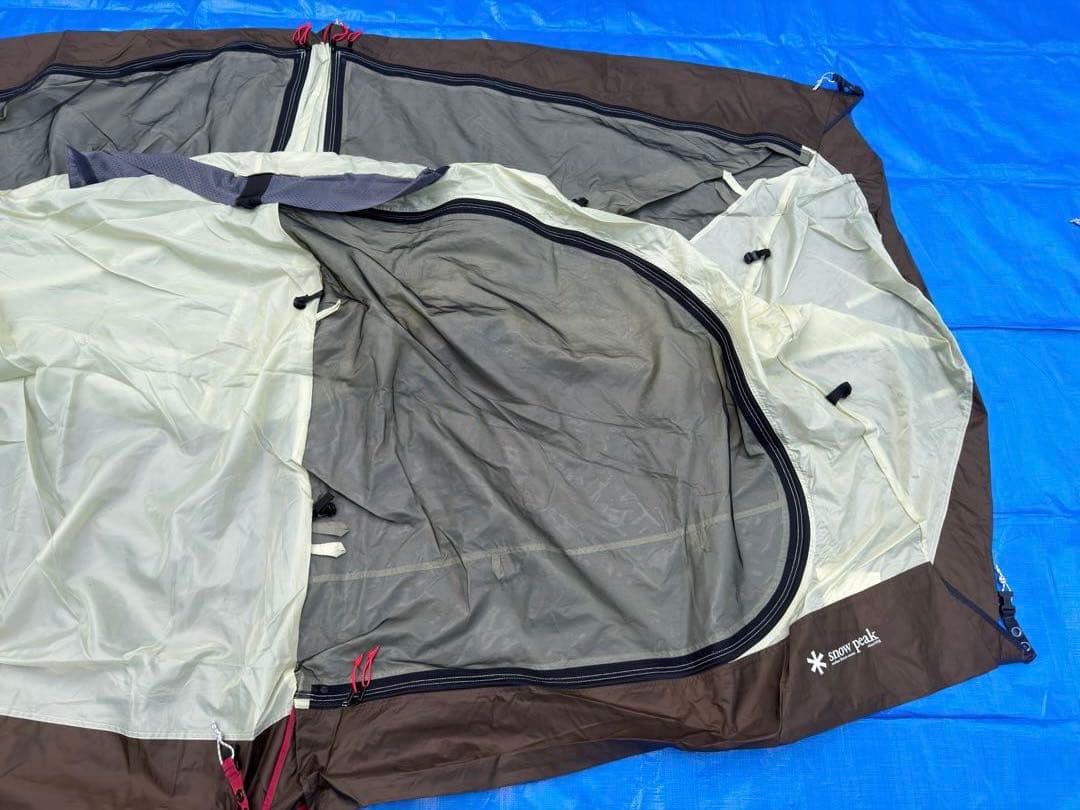 【美品】 peak ランドブリーズ2 SD-632 グランドシート付き