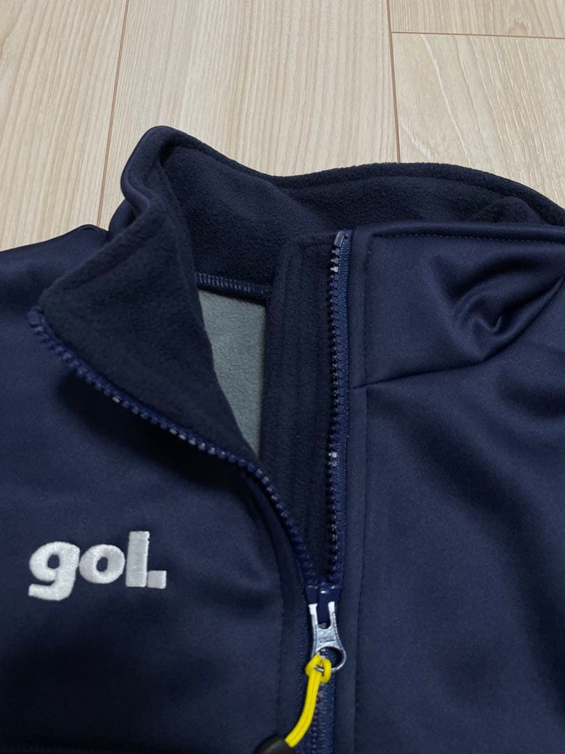 新品＊gol.ゴル＊フリースコンビネーションジャケット ボンディングスリムパンツ