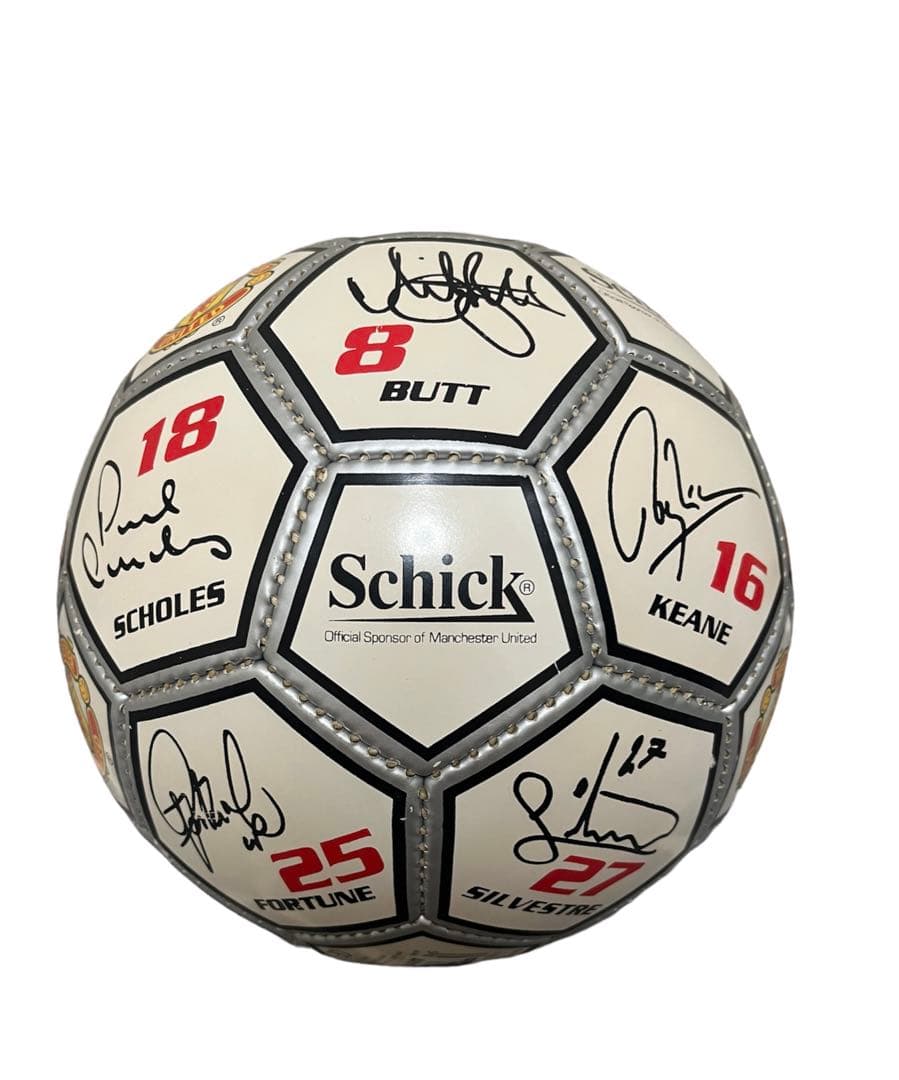 2002-03 マンチェスターユナイテッド サイン サッカーボール