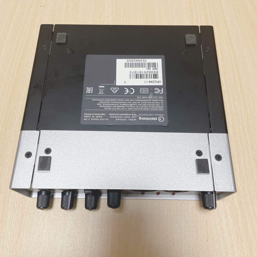 steinberg UR22mkⅱ オーディオインターフェイス 動作確認済み