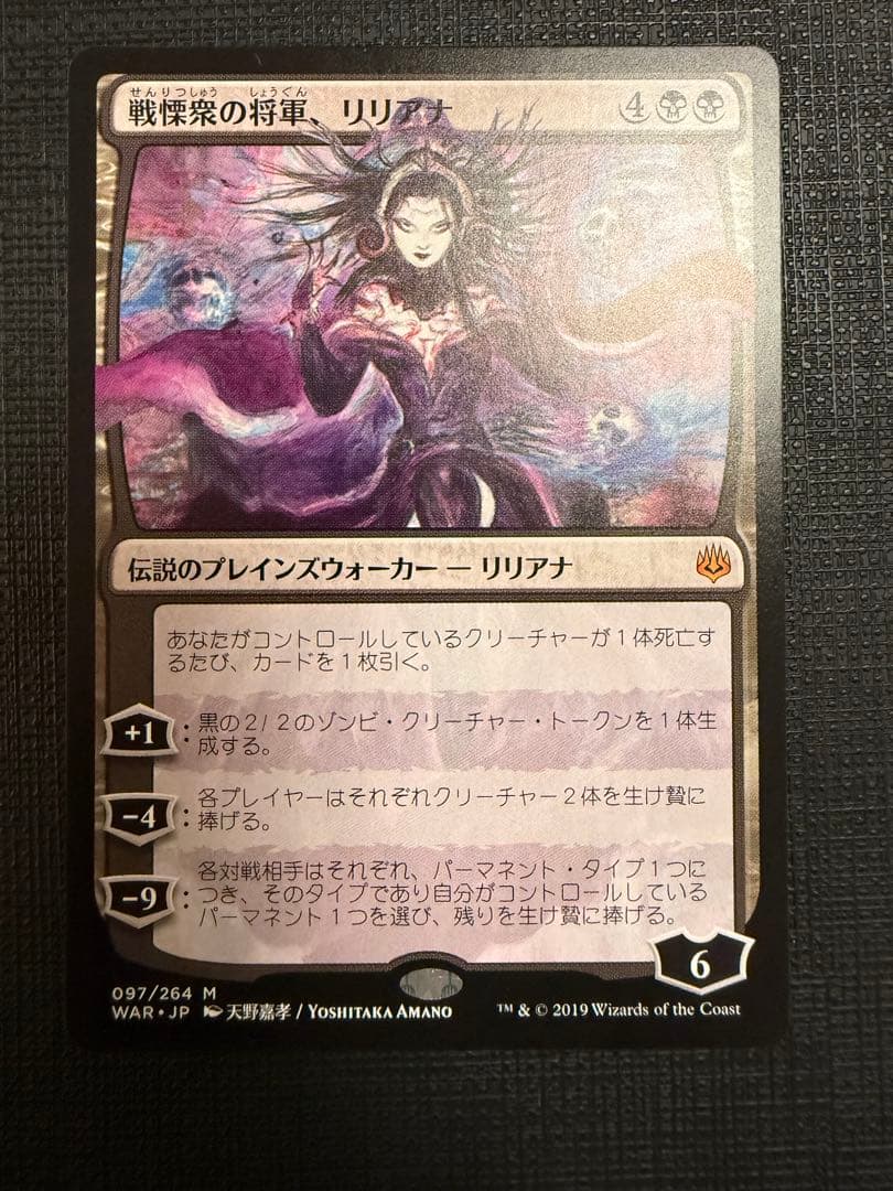 戦慄衆の将軍、リリアナ 日本絵　天野喜孝