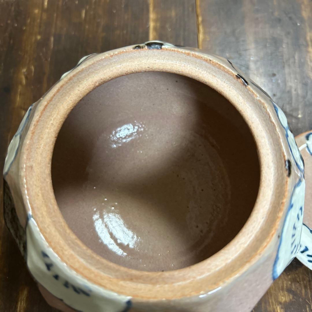 乾山写　蓋物　白梅　京焼　清水焼　美術品　工芸品
