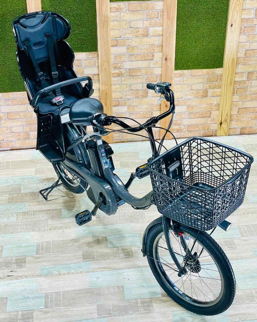 超人気 ビッケ 大人気ブリヂストン 子供乗せ電動アシスト自転車H1298
