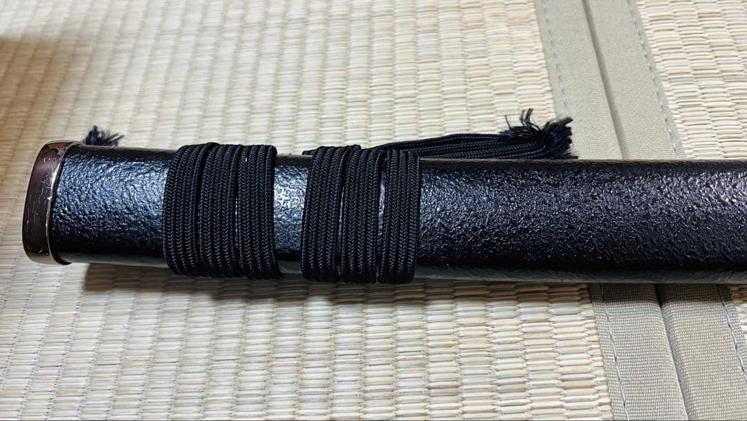 模造刀 国光刃文写し 豪壮 樋入り刀身 西郷隆盛 愛刀 薩摩拵 251014-2