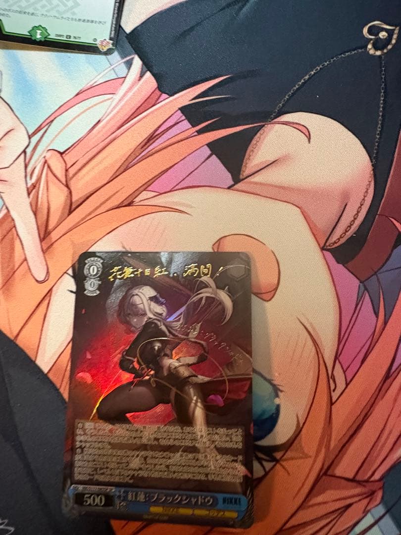 【勝利の女神:NIKKE】紅蓮：ブラックシャドウ SP SECセット　サイン