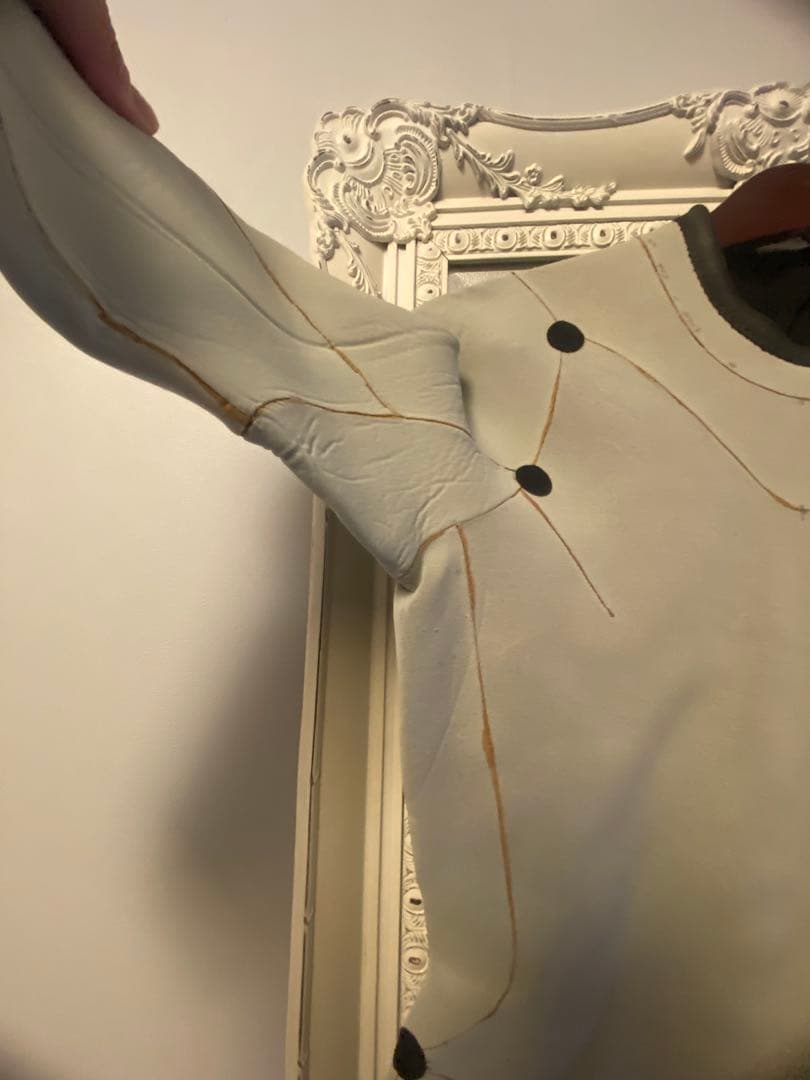 グレー ロングスリーブスプリングウェットスーツ