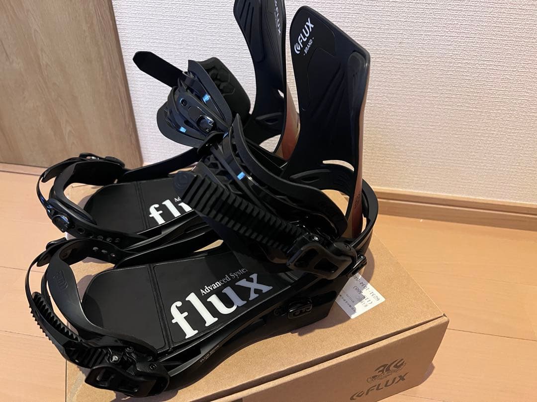 FLUX DS ビンディング ブラック M 木目調 30周年記念モデル